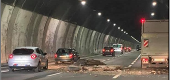 effondrement du tunnel