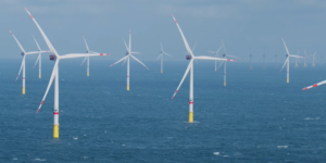 éoliennes dans la mer Baltique